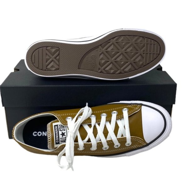 Converse Ctas OX Low Sneakers Skate For Men Shoes  Leather Brown Casual A09977C - Picture 4 of 9